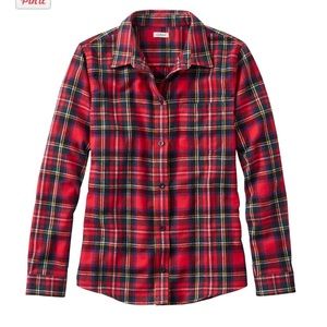 L.L. Bean Flannel, “Prince Charles Edward” Color, XXS Regular